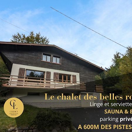 Chalet Des Belles Roches, 14 Pers, Garden, Sauna La Bresse Kültér fotó