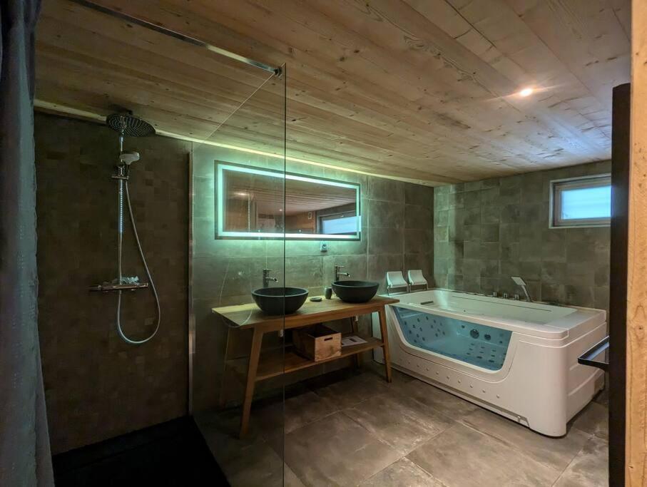 Chalet Des Belles Roches, 14 Pers, Garden, Sauna La Bresse Kültér fotó